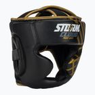 Boxing helmet StormCloud Lynx black/gold
