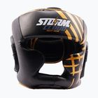 Boxing helmet StormCloud Lynx black/gold