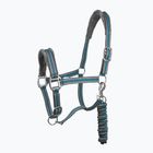 Horse halter with tether York Calipso blue 3290502