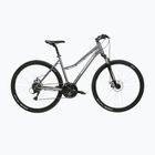 Women's city bike KROSS Move 2.0 W graphite/silver/shine
