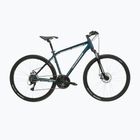 Men's city bike KROSS Move 2.0 turquoise/silver/shine