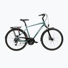 Men's trekking bike KROSS Trans 3.0 green/silver/shine