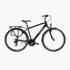 Men's trekking bike KROSS Trans 1.0 black/silver/shine