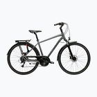 Men's trekking bike KROSS Trans 4.0 grey/black/matte