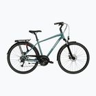Men's trekking bike KROSS Trans 3.0 green/silver/shine