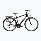 Men's trekking bike KROSS Trans 1.0 black/silver/shine