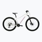 Women's mountain bike KROSS Lea 3.0 W 27.5 white/pink/shine