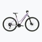 Women's cross bike KROSS Evado 5.0 W purple/black/shine