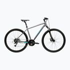 Cross bike KROSS Evado 3.0 grey/sea blue/shine