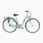 Women's city bike KROSS Sentio W turquoise/copper/matte