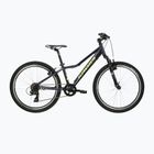 Children's bike KROSS Hexagon Jr 24 black/yellow/matte/shine