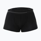 Men's thermal boxer briefs Brubeck Comfort Wool black