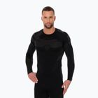 Men's thermal T-shirt Brubeck Dry 87 black-grey LS13080