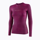 Women's thermal running t-shirt Brubeck 3D Run Pro 4447 burgundy LS15940