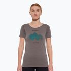 Women's thermal shirt Brubeck Outdoor Merino Wool Pro SS grey/deer
