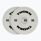 Weight THORN FIT Fractional  2 x 10 kg white/black