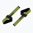 Weightlifting straps THORN FIT Lifting Straps Anti-Slip army green