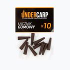 UnderCarp safety clip connector brown rubber UC149