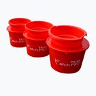 18L bucket with lid and 5L bowl MatchPro Team red 910937