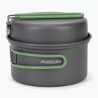 Rockland Travel Duo Anodized grey/green Tourist Cookware Set