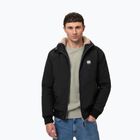 Men's winter jacket Pitbull Sherpa Hooded black