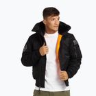 Men's jacket Pitbull Sherpa Hooded Bomber black