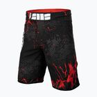 Men's grappling shorts Pitbull West Coast Grap. Shorts 202 Blood Dog black