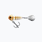 SpinMad Crazy Bug Tail Bait white and brown 2407