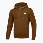 Men's sweatshirt Pitbull West Coast Hooded Small Logo brown