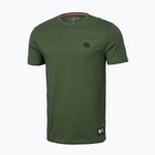 Men's T-shirt Pitbull West Coast Slim Fit Lycra Small Logo olive
