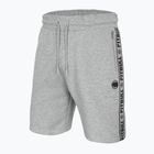 Men's shorts Pitbull West Coast Meridian grey/melange