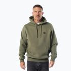 Men's sweatshirt Pitbull Small Logo Hooded olive