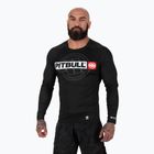 Pitbull men's longsleeve Rashguard Hilltop Sports black