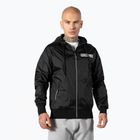 Men's Pitbull West Coast Athletic Logo Hooded Nylon jacket black
