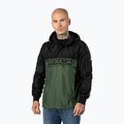 Pitbull West Coast men's jacket Loring Two-Color Kangaroo black/olive