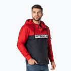 Pitbull West Coast men's jacket Loring Two-Color Kangaroo red/dark navy
