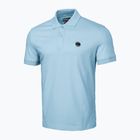 Men's polo shirt Pitbull West Coast Polo Pique Regular light blue