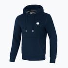 Men's Pitbull West Coast Small Logo Hooded sweatshirt dark navy