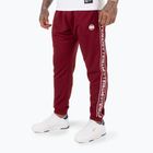 Pitbull West Coast men's Trackpants Tape Logo Terry Group burgundy