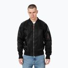 Pitbull West Coast men's jacket Ma 1 Logo Flight 2 black