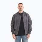 Pitbull West Coast men's jacket Ma 1 Logo Flight 2 graphite