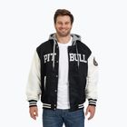 Men's Pitbull West Coast Falcon Ridge Bomber Hooded jacket black/ecru