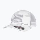 Men's baseball cap Pitbull Mesh Full Cap Pitbull Usa Multicam white/camouflage