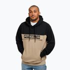 Men's Pitbull West Coast Terry Group 2-Colors Hilltop Hooded black/sand sweatshirt