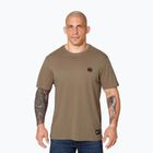 Pitbull West Coast women's t-shirt Small logo coyote brown