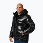 Men's Pitbull Pepperwood Ribstop Padded Hooded winter jacket black