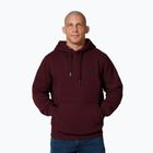 Men's Pitbull Small Logo Hooded sweatshirt burgundy