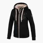 Pitbull Sherpa Ruffina Hooded Zip women's sweatshirt black