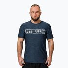 Men's Pitbull Hilltop Casual Sport T-shirt navy melange