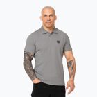 Men's Pitbull Polo Jersey Small Logo grey
